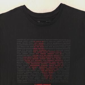 Under Armour Texas Casual Graphic Short Sleeve T Shirt Mens Size Medium M Black